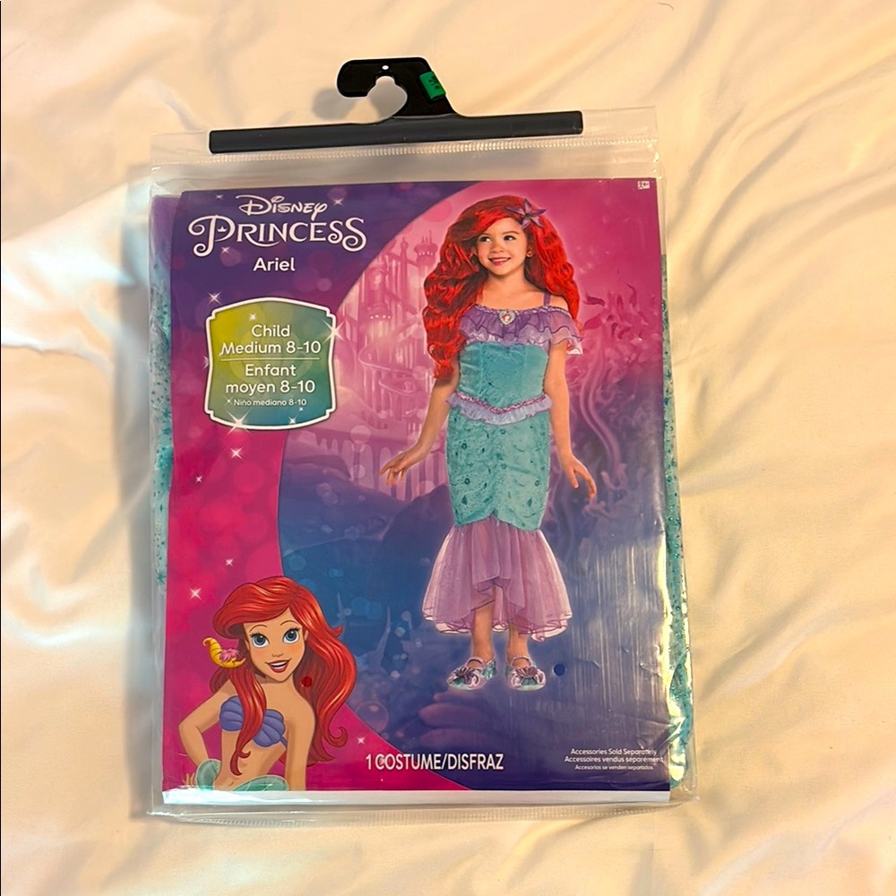 Ariel Girls Costume - Teal & Purple